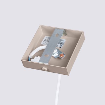 Brilagi - LED-Pendelleuchte CRESTO mit Kabelabhängung 1xGU10/10W/230V taupe