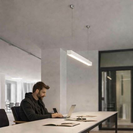Brilagi - LED-Pendelleuchte FULLDAY LED/10/15/20W/230V 2700/4000/6000K 60 cm weiß