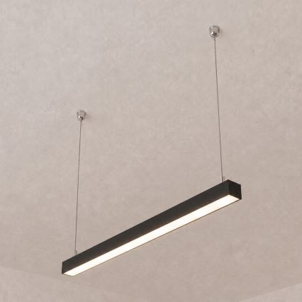 Brilagi - LED-Hängeleuchte FULLDAY LED/10/15/20W/230V 2700/4000/6000K 60 cm schwarz