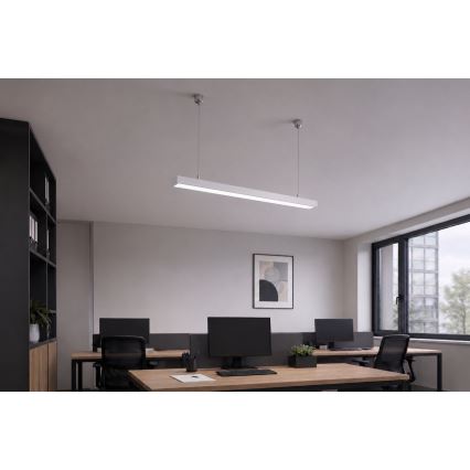 Brilagi - LED Pendelleuchte FULLDAY LED/20/30/40W/230V 2700/4000/6000K 120 cm weiß