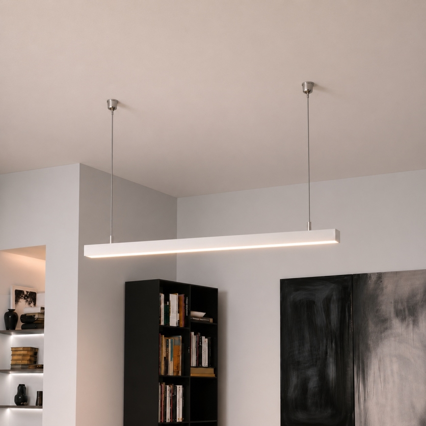 Brilagi - LED Pendelleuchte FULLDAY LED/20/30/40W/230V 2700/4000/6000K 120 cm weiß