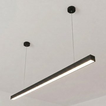 Brilagi - LED Pendelleuchte FULLDAY LED/20/30/40W/230V 2700/4000/6000K 120 cm schwarz