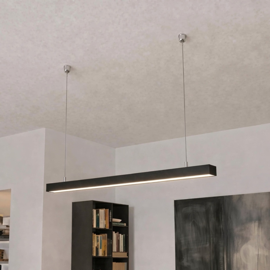 Brilagi - LED Pendelleuchte FULLDAY LED/20/30/40W/230V 2700/4000/6000K 120 cm schwarz