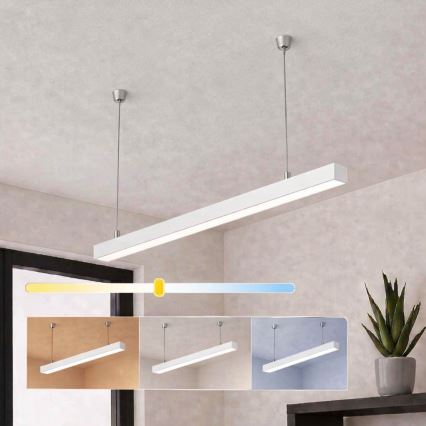 Brilagi - LED Hängeleuchte FULLDAY LED/30/40/50W/230V 2700/4000/6000K 150 cm weiß