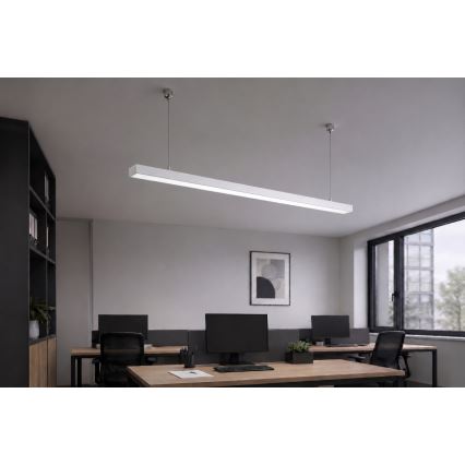 Brilagi - LED Hängeleuchte FULLDAY LED/30/40/50W/230V 2700/4000/6000K 150 cm weiß
