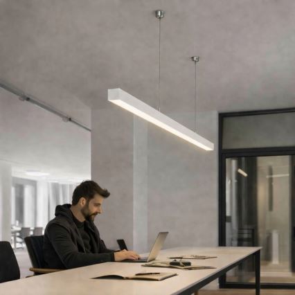 Brilagi - LED Hängeleuchte FULLDAY LED/30/40/50W/230V 2700/4000/6000K 150 cm weiß