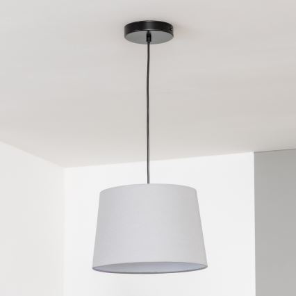 Brilagi - LED-Pendelleuchte mit Kabel CERIA 1xE27/40W/230V Ø 30 cm grau
