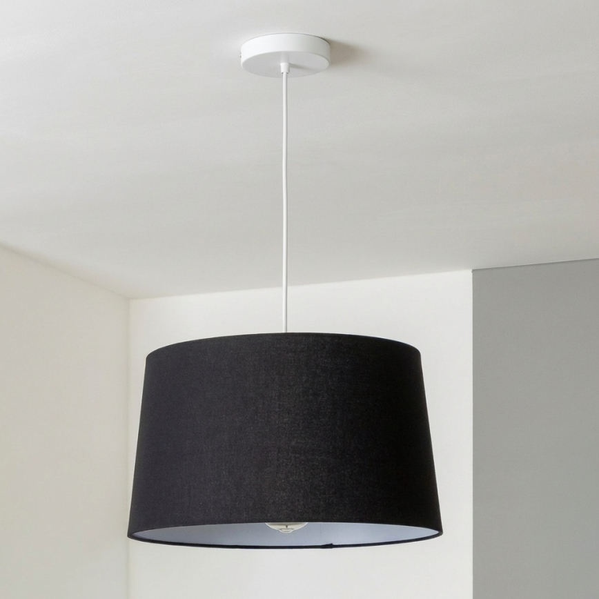 Brilagi - LED-Pendelleuchte mit Kabel CERIA 1xE27/40W/230V Ø 45 cm schwarz