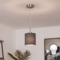 Brilagi - LED-Pendelleuchte mit Kabel NUBILA 1xE27/60W/230V Ø 14 cm anthrazit