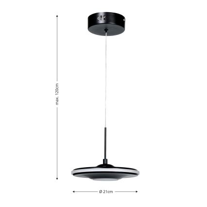 Brilagi - LED-Pendelleuchte mit Kabel VERANO LED/15W/230V