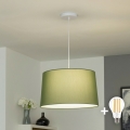 Brilagi - LED-Pendelleuchte mit Kabelaufhängung CERIA 1xE27/40W/230V Ø 45 cm grün