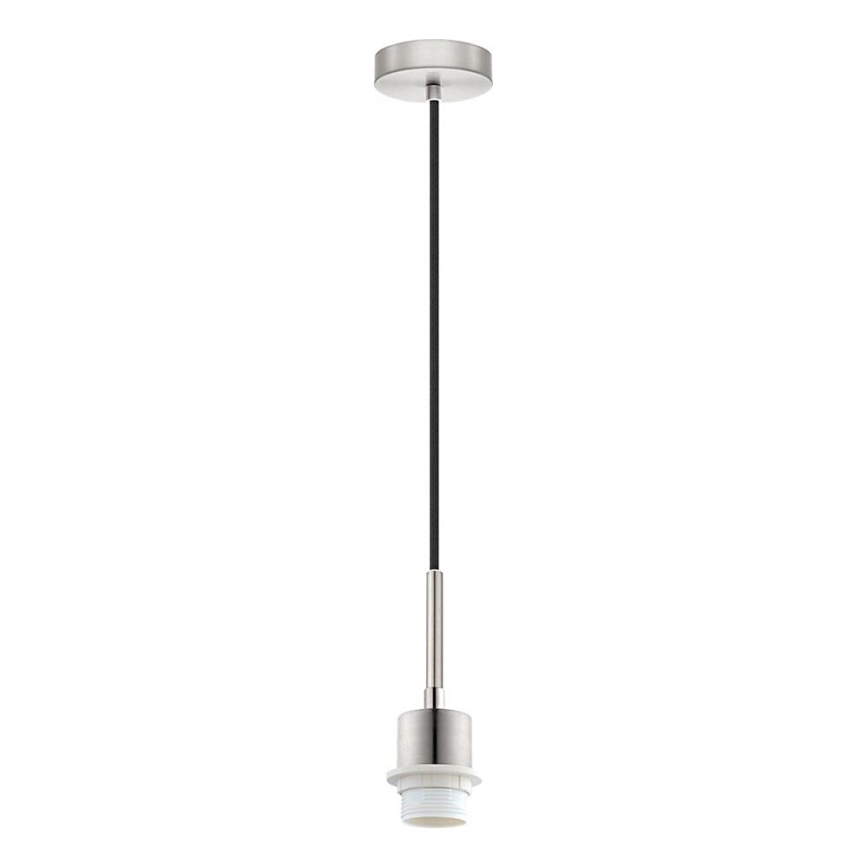 Brilagi - LED-Pendelleuchte mit Kabelaufhängung NUBILA 1xE27/60W/230V Ø 14 cm schwarz/creme