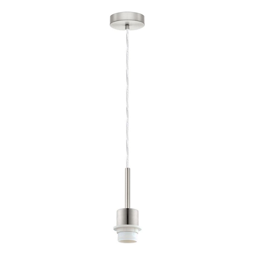 Brilagi - LED-Pendelleuchte NUBILA an Kabel, 1xE27/60W/230V, Ø 14 cm, hellgrau