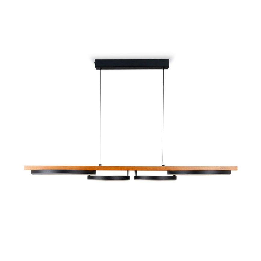 BRILAGI - LED-Pendelleuchte PLANK an Kabel, LED/35W/230V, 4000K, 30x100 cm, Holz