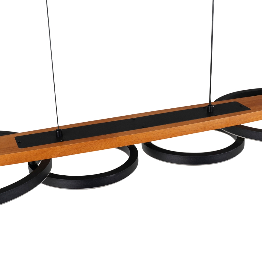 BRILAGI - LED-Pendelleuchte PLANK an Kabel, LED/35W/230V, 4000K, 30x100 cm, Holz