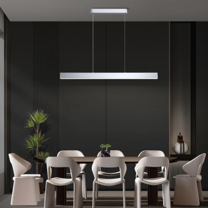 Brilagi - LED-Pendelleuchte an Seil SLEEKLINE LED/40W/230V 3000/4500/6000K silber