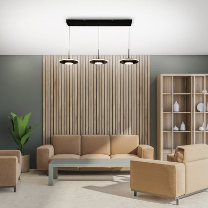 Brilagi - LED-Pendelleuchte VERANO mit Kabelaufhängung 3xLED/15W/230V