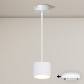 Brilagi - LED RGB+CCT dimmbare Hängeleuchte an Kabeln STRIPY 1xGX53/14W/230V 2700-6500K Wi-Fi Tuya weiß