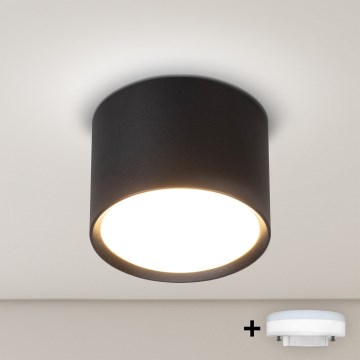 Brilagi - LED RGB+CCT dimmbarer Einbau-Spot SMOOTH 1xGX53/14W/230V 2700-6500K Wi-Fi Tuya schwarz