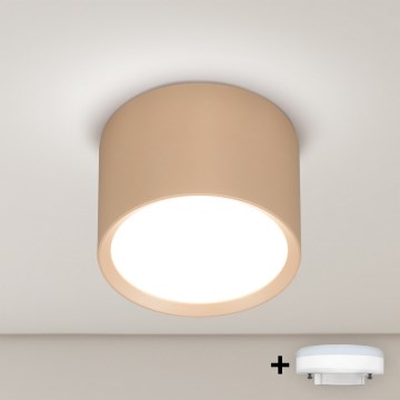 Brilagi - LED RGB+CCT dimmbarer Einbaustrahler SMOOTH 1xGX53/14W/230V 2700-6500K Wi-Fi Tuya beige
