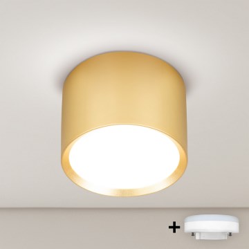 BRILAGI - LED RGB+CCT dimmbarer Einbaustrahler SMOOTH 1xGX53/14W/230V 60x82 mm 2700-6500K Wi-Fi Tuya gold