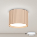 Brilagi - LED RGB+CCT dimmbarer Einbaustrahler STRIPY 1xGX53/14W/230V 2700-6500K Wi-Fi Tuya beige