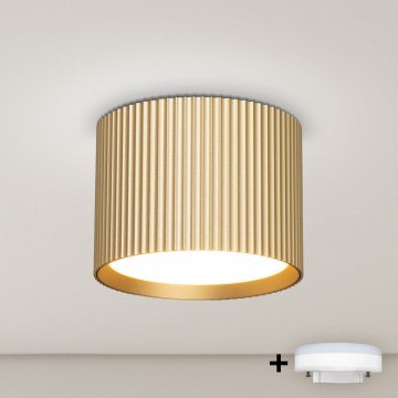 BRILAGI - LED RGB+CCT dimmbarer Einbaustrahler STRIPY 1xGX53/14W/230V 60x82 mm 2700-6500K Wi-Fi Tuya goldfarben