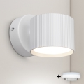 Brilagi - LED RGB+CCT dimmbarer Wandspot STRIPY 1xGX53/14W/230V 2700-6500K Wi-Fi Tuya weiß