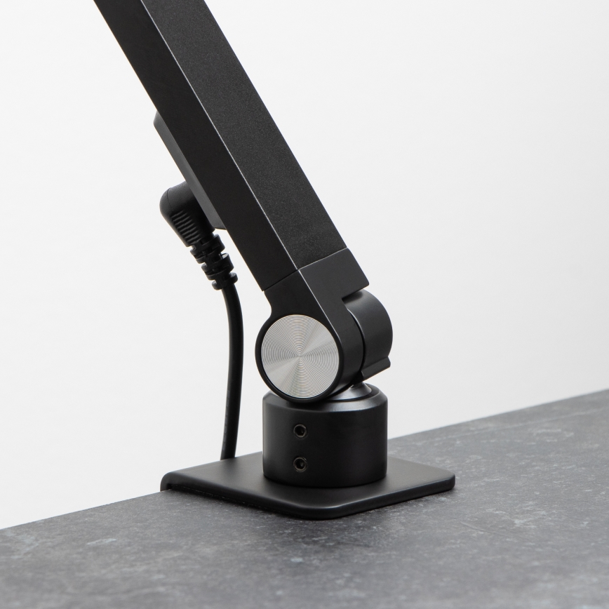BRILAGI - RGBTW-LED, dimmbare Tischlampe mit Klemme und Touch-Bedienung VARIO LED/18W/230V 3000-6500K CRI 96 schwarz