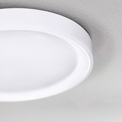 Brilagi - LED RGB dimmbare Deckenleuchte FLOCO LED/30W/230V 3000-6500K Wi-Fi Tuya + LED/6W + Fernbedienung
