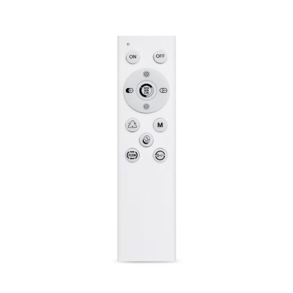 Brilagi - LED RGB dimmbare Deckenleuchte FLOCO LED/30W/230V 3000-6500K Wi-Fi Tuya + LED/6W + Fernbedienung