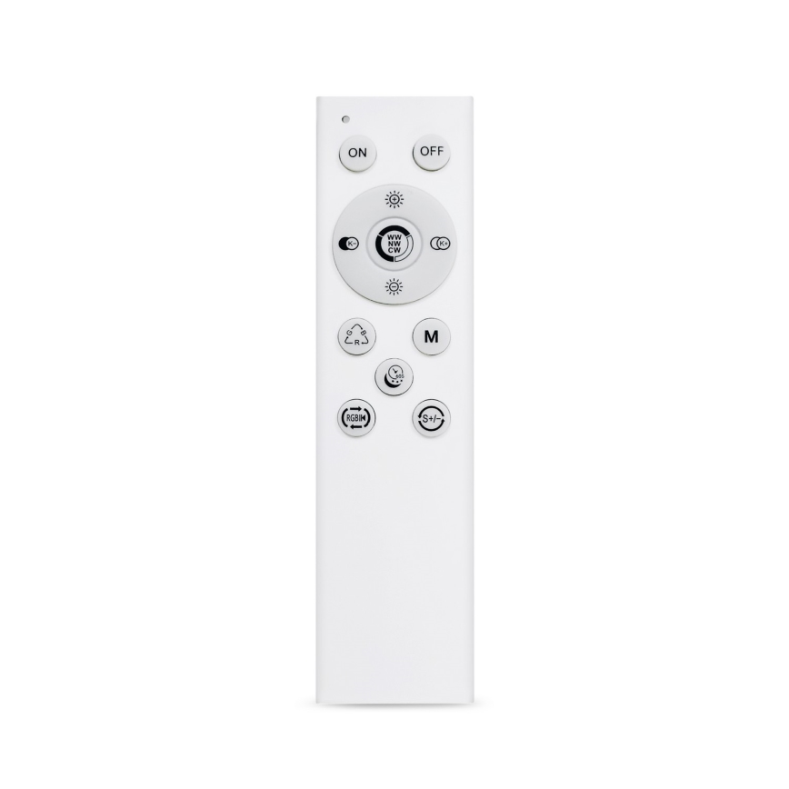 Brilagi - LED RGB dimmbare Deckenleuchte FLOCO LED/30W/230V 3000-6500K Wi-Fi Tuya + LED/6W + Fernbedienung