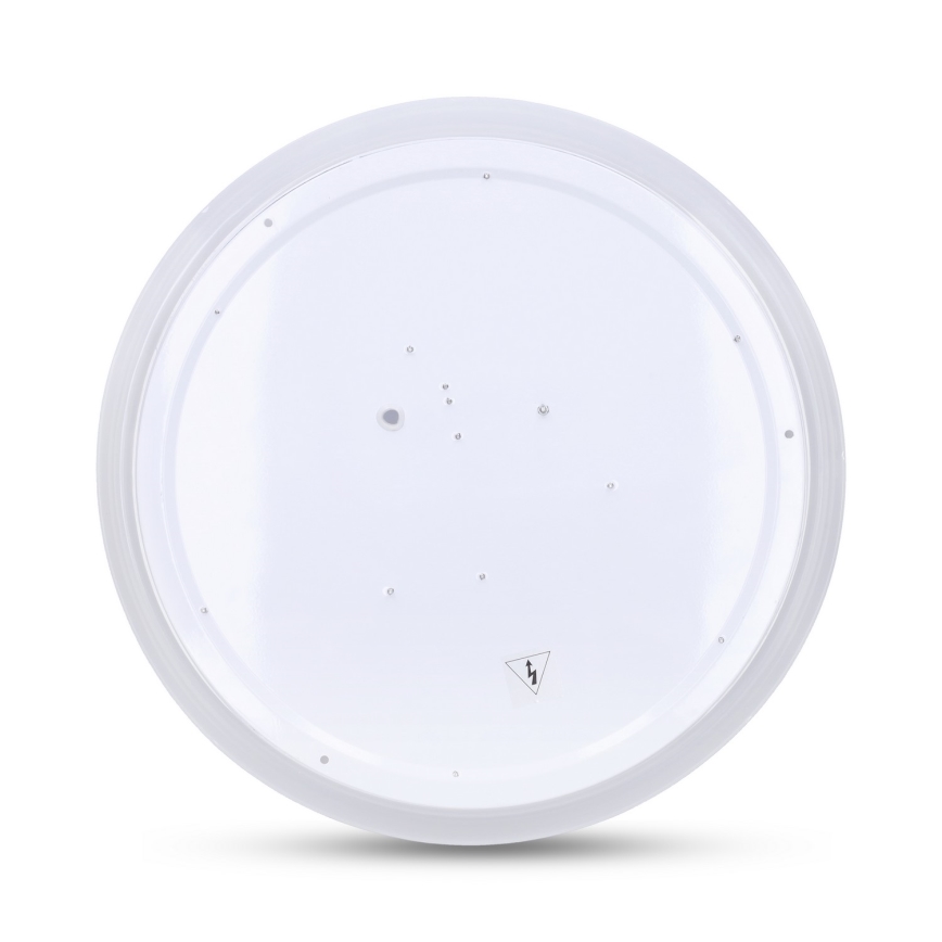 Brilagi - LED RGB dimmbare Deckenleuchte FLOCO LED/30W/230V 3000-6500K Wi-Fi Tuya + LED/6W + Fernbedienung