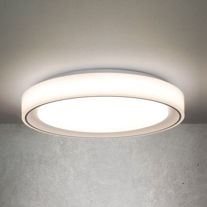 Brilagi - LED RGB dimmbare Deckenleuchte FLOCO LED/30W/230V Ø 39,5 cm 3000-6500K Wi-Fi Tuya + LED/6W + Fernbedienung