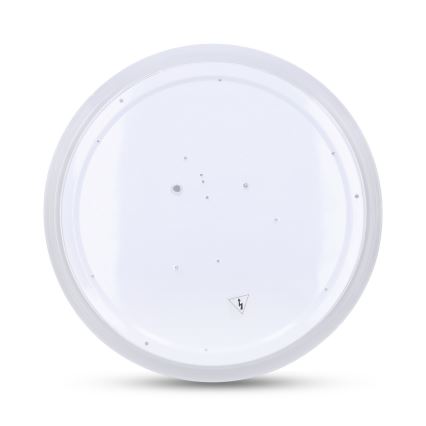 Brilagi - LED RGB dimmbare Deckenleuchte FLOCO LED/30W/230V Ø 39,5 cm 3000-6500K Wi-Fi Tuya + LED/6W + Fernbedienung