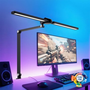 Brilagi - LED RGB dimmbare Touch-Tischlampe mit Klemme VARIO LED/18W/230V 3000-6500K CRI 96