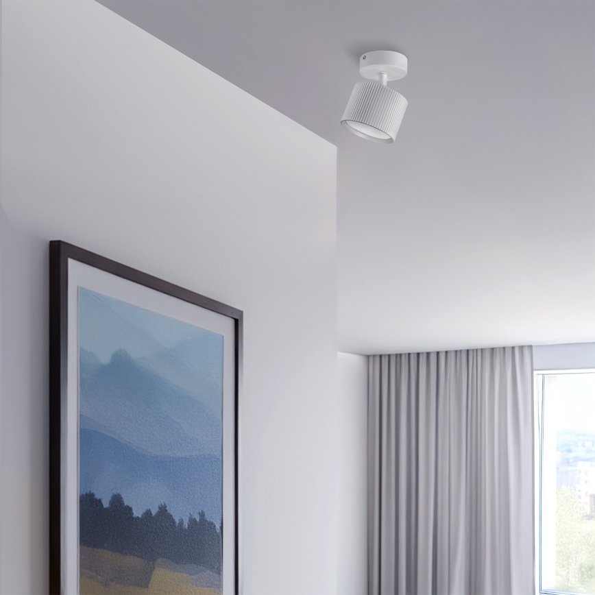 BRILAGI - LED RGB+CCT dimmbarer Einbaustrahler STRIPY 1xGX53/14W/230V pr. 82 mm 2700-6500K Wi-Fi Tuya weiß