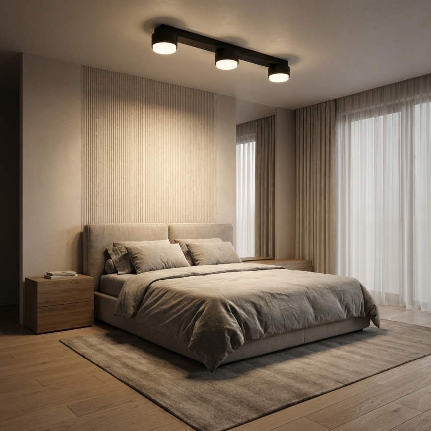 BRILAGI - LED RGB+CCT dimmbarer Einbaustrahler MONO 3xGX53/14W/230V 2700-6500K Wi-Fi Tuya schwarz