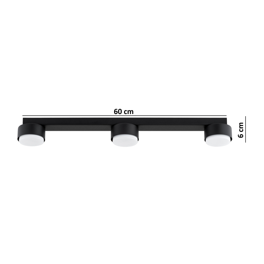 BRILAGI - LED RGB+CCT dimmbarer Einbaustrahler MONO 3xGX53/14W/230V 2700-6500K Wi-Fi Tuya schwarz