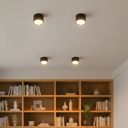 BRILAGI - LED RGB+CCT dimmbarer Einbau-Spot SMOOTH 1xGX53/14W/230V 60x82 mm 2700-6500K Wi-Fi Tuya schwarz