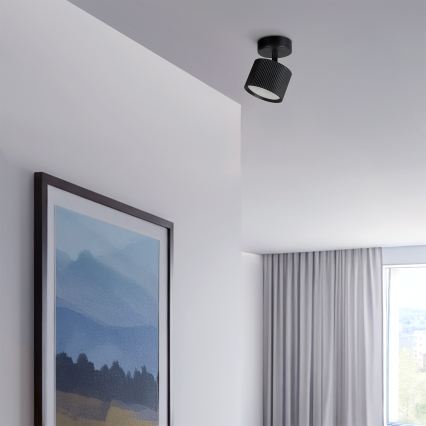 BRILAGI - Dimmbarer LED-Spot RGB+CCT STRIPY 1xGX53/14W/230V pr. 82 mm 2700-6500K Wi-Fi Tuya schwarz