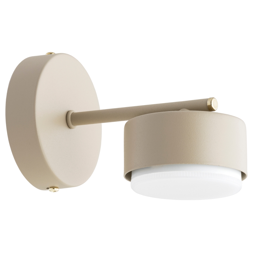 Brilagi - LED RGB+CCT dimmbare Wandleuchte MONO 1xGX53/14W/230V 2700-6500K Wi-Fi Tuya beige