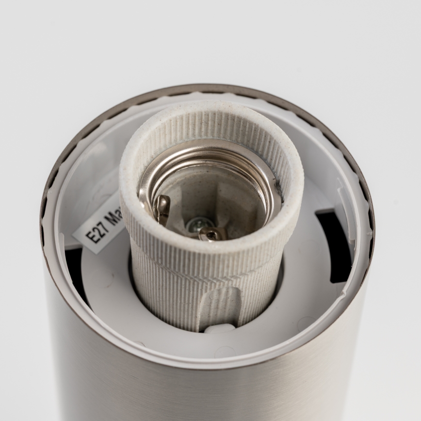 BRILAGI - LED RGBW dimmbare Außen-Wandleuchte ELIA 1xE27/6,5W/230V 2700-6500K IP44 Wi-Fi mattchrom