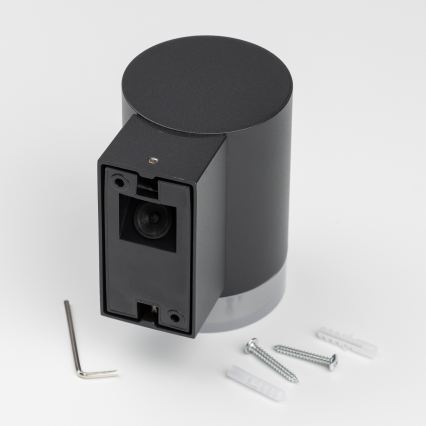 Brilagi - LED RGBW dimmbare Außen-Wandleuchte MATERA 1xGU10/4,8W/230V 3000K IP54 schwarz + Fernbedienung