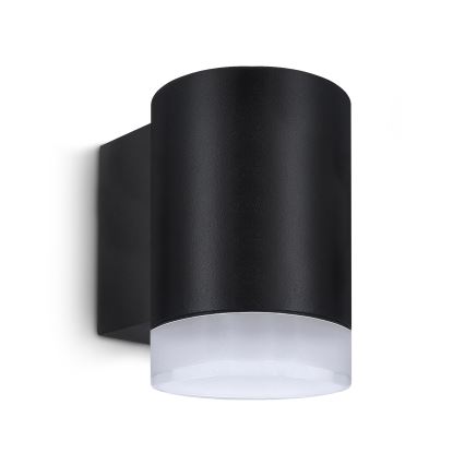 Brilagi - LED RGBW dimmbare Außen-Wandleuchte MATERA 1xGU10/6W/230V 3000K IP54 schwarz + Fernbedienung