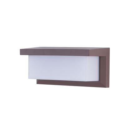 BRILAGI - LED RGBW dimmbare Außenwandleuchte BRICKY 1xE27/12W/230V 2700-6500K IP54 braun