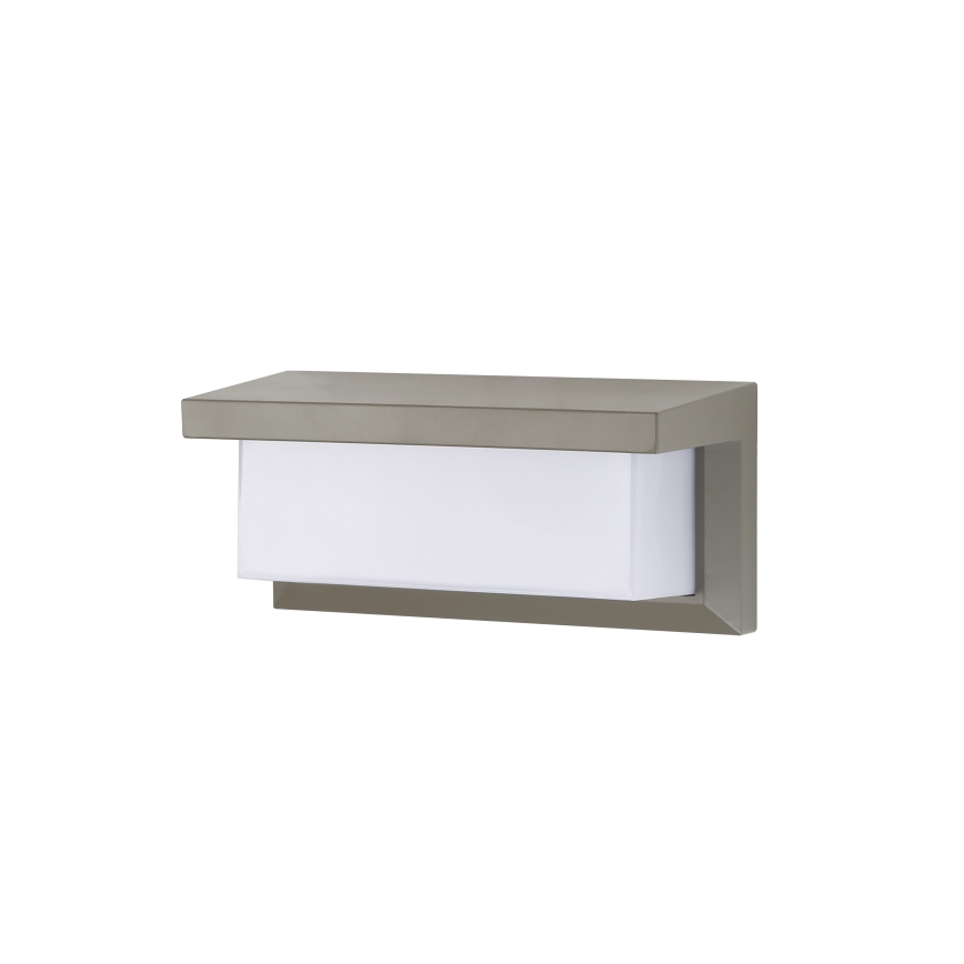 BRILAGI - LED RGBW dimmbare Außen-Wandleuchte BRICKY 1xE27/12W/230V 2700-6500K IP54 grau