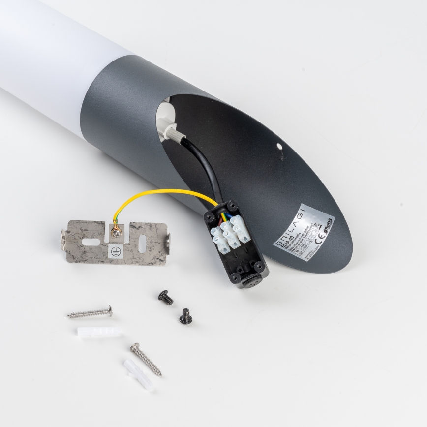 BRILAGI - LED RGBW dimmbare Außenwandleuchte ELIA 1xE27/6,5W/230V 2700-6500K IP44 Wi-Fi anthrazit