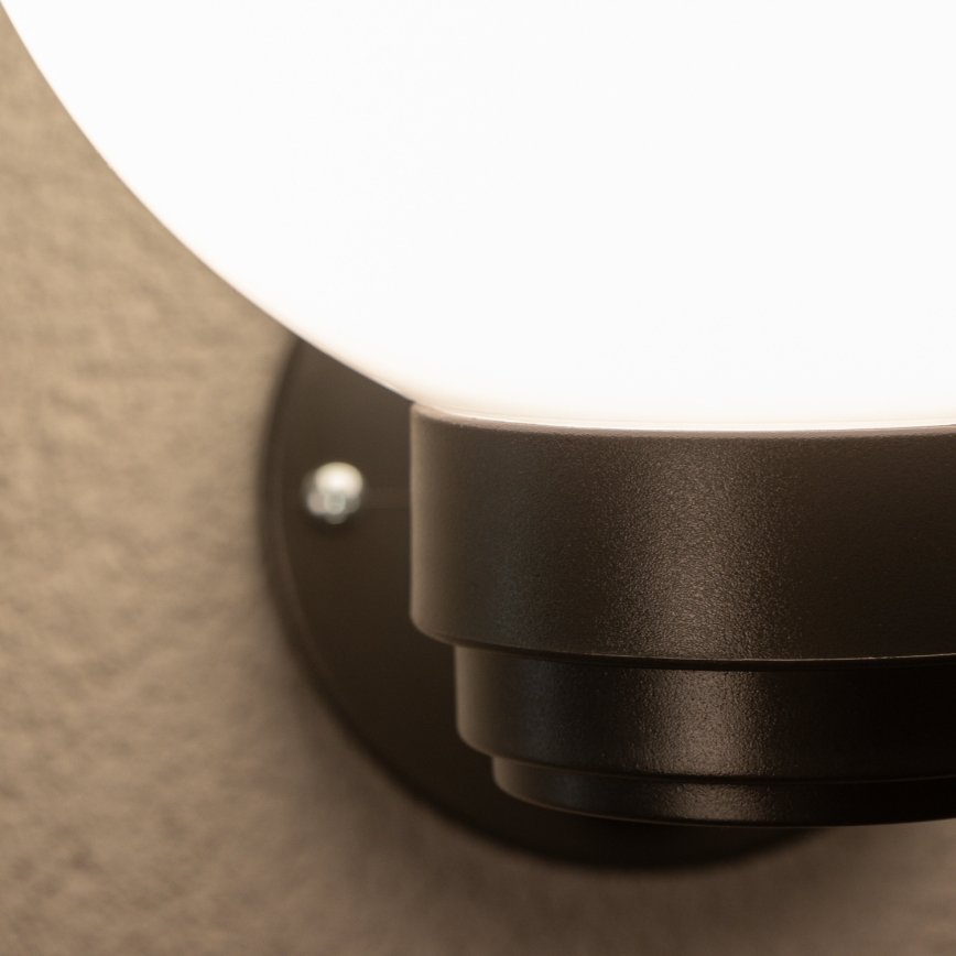 BRILAGI - LED RGBW dimmbare Außenwandleuchte HARBOR 1xE27/12W/230V 2700-6500K IP33 schwarz/weiß