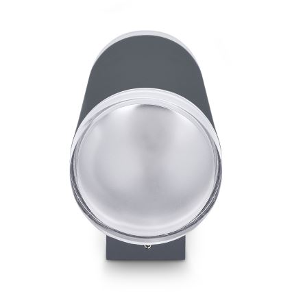 Brilagi - LED RGBW dimmbare Außenwandleuchte MATERA 2xGU10/4,8W/230V 3000K IP54 anthrazit + Fernbedienung
